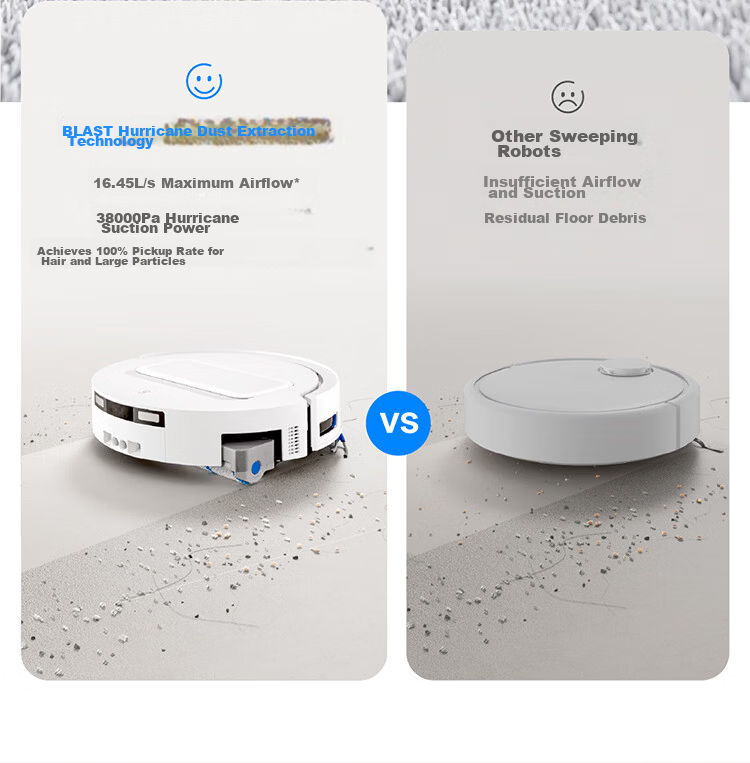 Ecovacs T80S PRO Robot Vacuum Cleaner with Mopping, Washing, Drying, Automatic Cleaning, Drum Floor Washing Robot Water Tank Version【Price Protection 618】 21