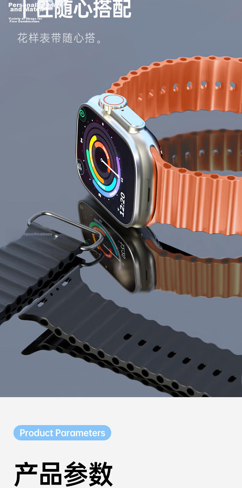 GTOMXMI Huaqiangbei S11 Ultra 3 Premium Smart Phone Watch S10 SIM Card Cellular Version Student High School Boys Girls 22