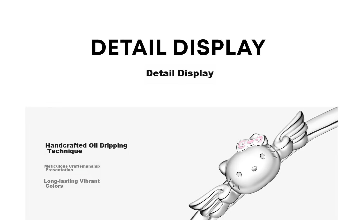 ChaoSeHui Sanrio Hello Kitty Bracelet for Girls Children's Bangle Birthday Gift for Girlfriend Qixi Festival 6155 20