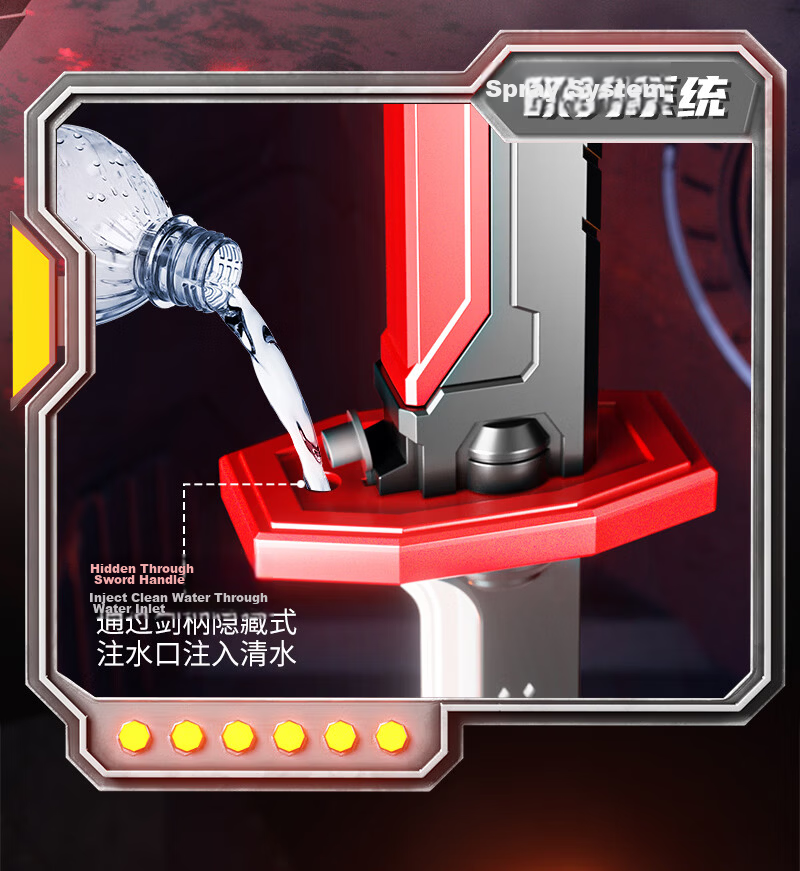 LIVING STONES 2026 Flame Sword Laser Spark Light Saber Flint Glowing Sword Kids Toy Boys Birthday Gift 10