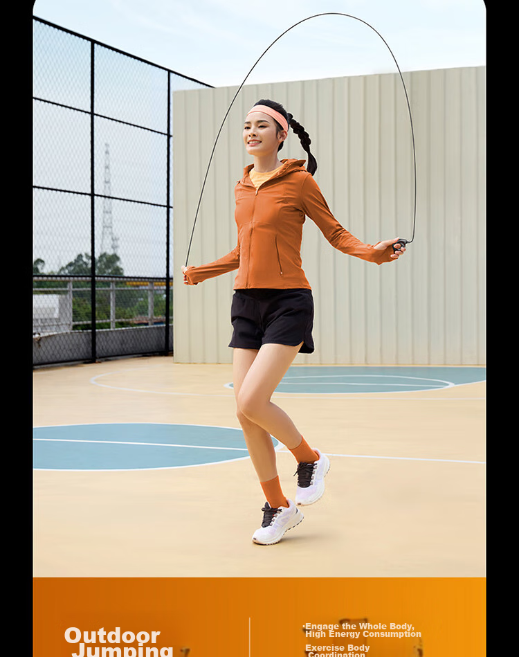 Feilipu Smart Ring Jump Rope, Aerobic Fitness Counting Cordless, Weight Loss Fat Burning, Pocket Jump Rope 13
