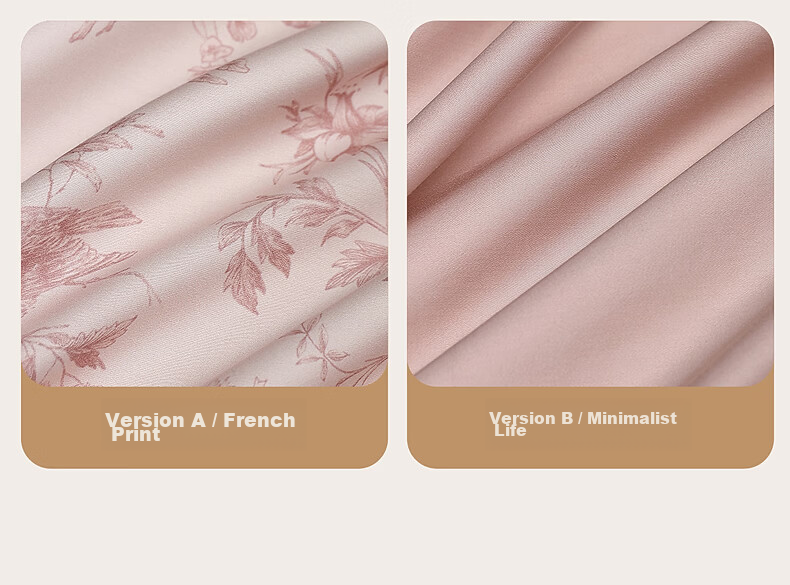 Mercury Home Textiles 100% Cotton Four-Piece Set Xinjiang Pure Cotton Printed Duvet Cover Pillowcase Antibacterial Class A Dormitory Bedroom Double 150cm×200cm 13