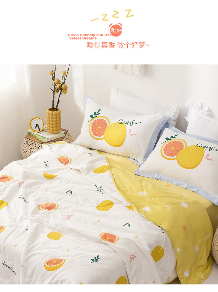 Dohia Home Textiles Pure Cotton Air Conditioning Quilt, 100% Cotton Summer Cool Quilt, Washable Thin Quilt, Comforter Core, 229*230cm 9