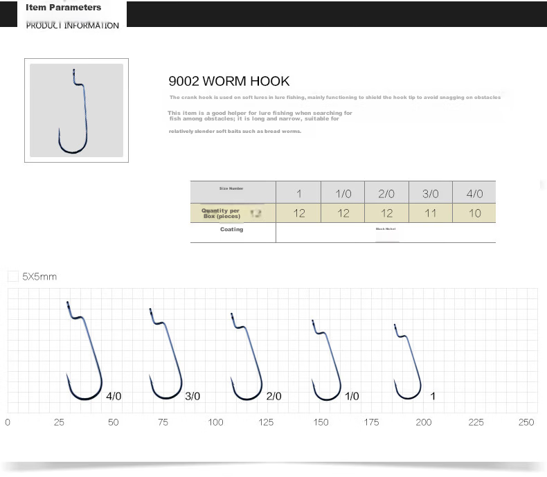 BKK Lure Fishing Hooks, Curved Handle Hooks, Texas Rig Soft Bait Hooks, Soft Lure Hooks, Fishing Tackle 8
