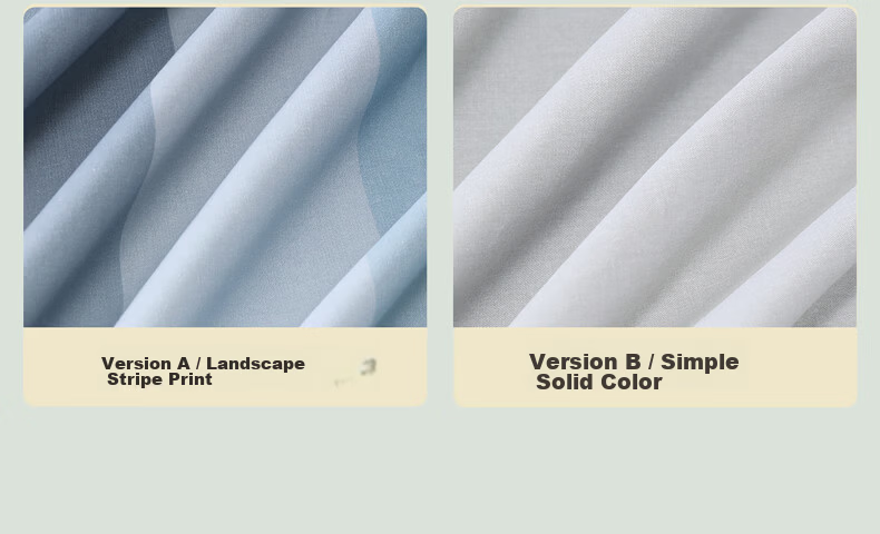 Bellees 4-Piece Bedding Set 100% Pure Cotton Xinjiang Cotton Breathable Striped Duvet Cover Bed Sheet Skin-Friendly for 1.5m Bed 10