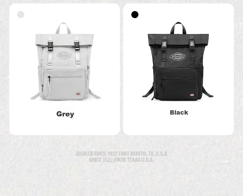 Dickies Backpack Unisex College Student School Bag Commuter Laptop Bag Large Capacity Sports Travel Outdoor Bag 2026 New 8