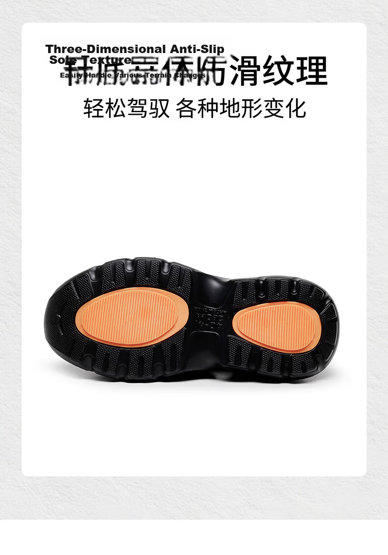 Ganmai Summer Outdoor Creek Shoes Men Soft Sole EVA Non-slip Wear-resistant Breathable Beach Sandals White Size 44-45 8