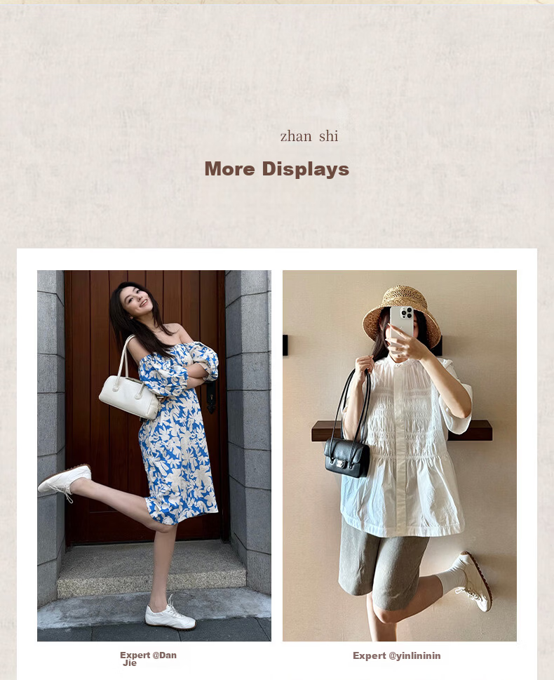Senda Qixi Gift Xu Ruohan Same Style Sheepskin Casual Sneakers Women 4XV21BM6 Beige Size 34 17