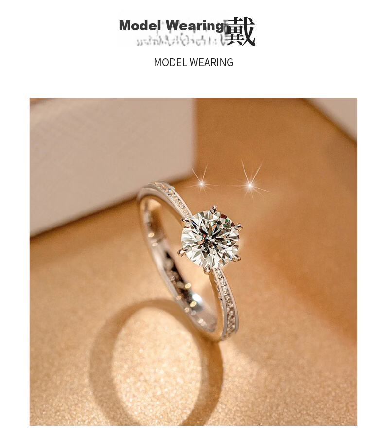 Kovni Moissanite Ring for Women 2026 New Anti-Allergy Fade-Resistant Lightweight Luxury Birthday Gift for Girlfriend 16