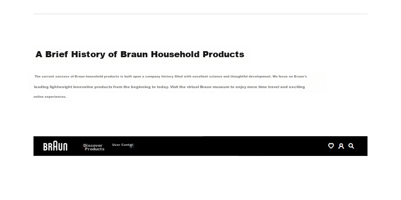 BRAUN German Imported Wall Clock Luxury High-End Silent No-Drill Quartz Clock for Living Room Home 2