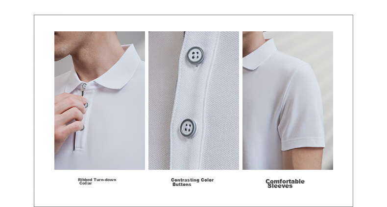 G2000 Men's Spring Summer Casual Versatile Short Sleeve Polo Shirt in Teal Blue [Pique Cotton Skin-Friendly Mall Edition] 6