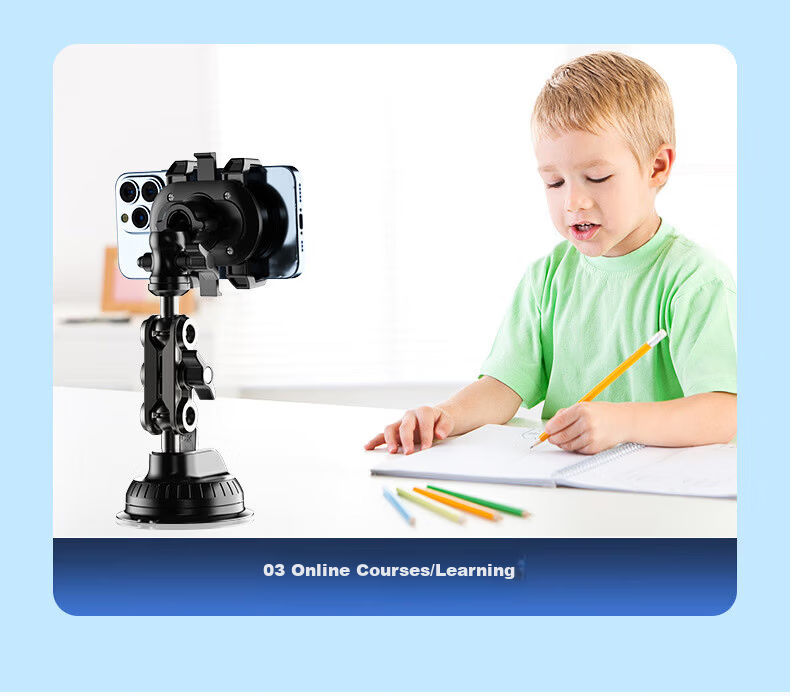 Dijialun Car Phone Holder, First-Person View Mount for DJI And GoPro Suction Cup Action Camera Gimbal Equipment 21