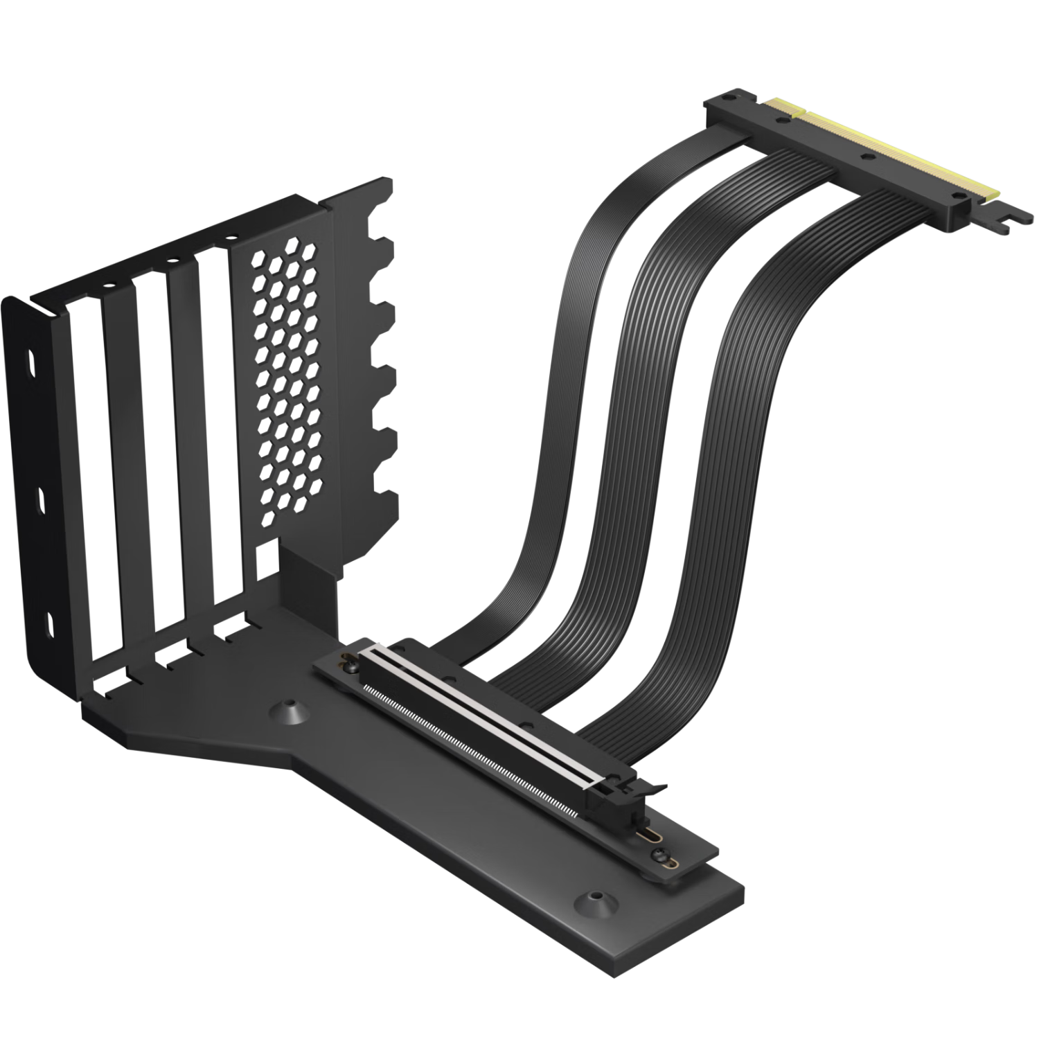 Gechu PCIe 5.0 Vertical GPU Bracket for 3-Slot Thick PCIe 5.0 Graphics Cards, Compatible with RTX 5090 (Ti) and RX 9070 (XT) GPUs