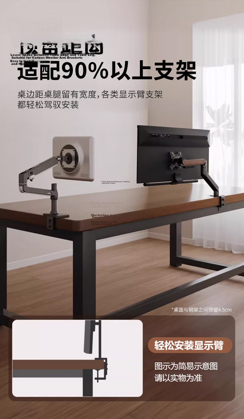 Quanpinwu Computer Desk Study Office Writing Table Long Training Home Bedroom 2026 New Rental E-sports Desk 18