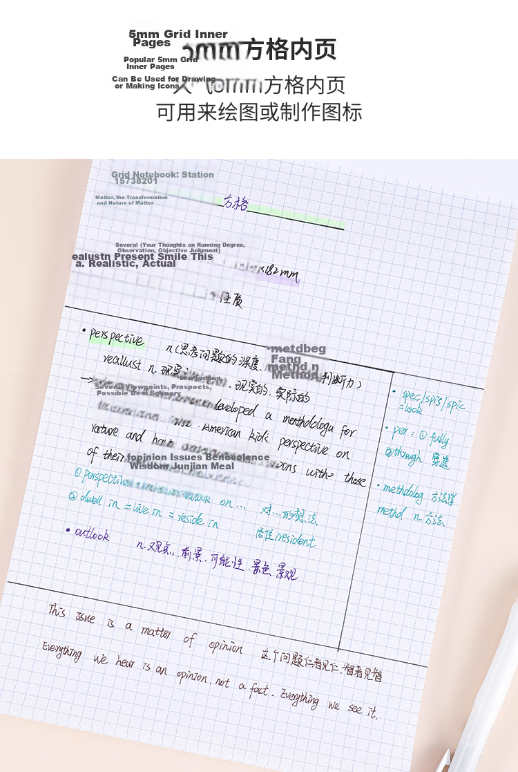 KOKUYO Gambol Watanabe Ruled Paper A4 Notebook Draft Paper 70 Sheets 8mm Ruled 32 Lines WCN-A4-708 7