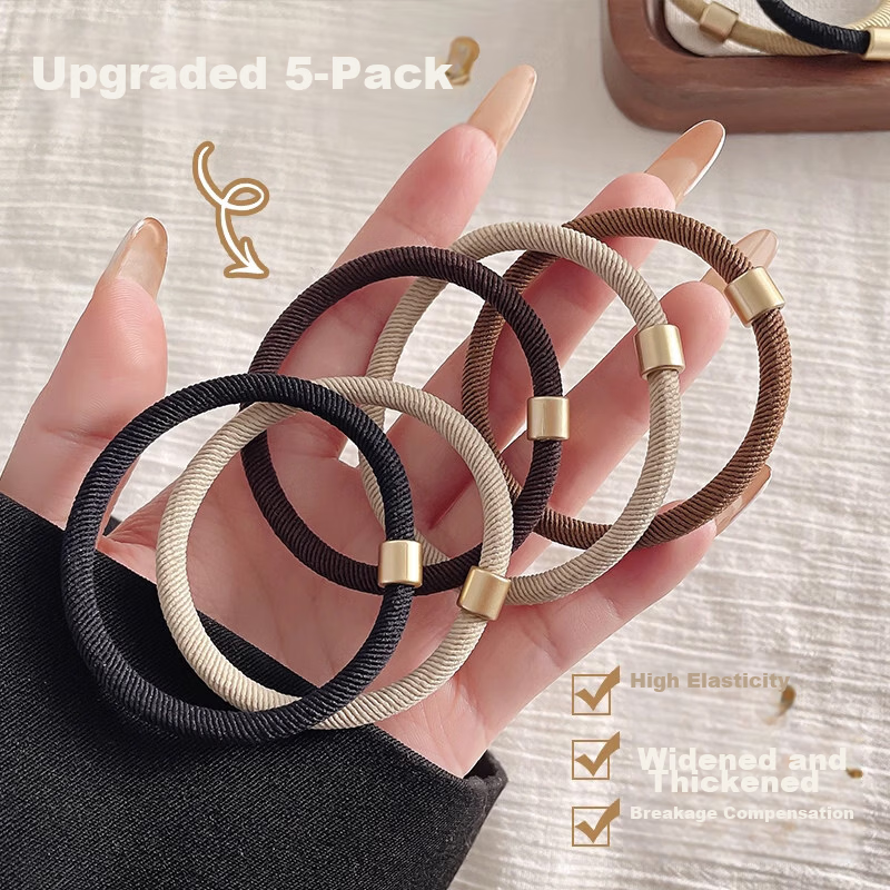 Dongyi Premium High Elastic Durable Hair Ties Children's Day Gift Ponytail Hair Bands Hair Ropes for Girls Birthday Present 3