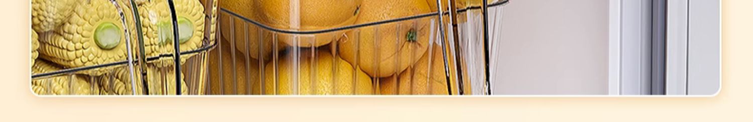 Jiabangshu Refrigerator Storage Box Food-Grade Fruit Vegetable Egg Fresh-Keeping Box with Handle Large Size 3-Pack 9