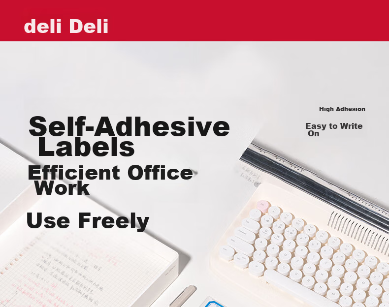 Deli 960 Pieces 23mm×33mm Label Sticky Notes Self-Adhesive Labels 33429 1