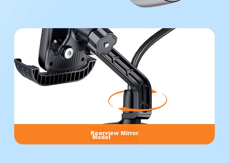 STEK One-Click Lock Handlebar Electric Bike Motorcycle Bicycle Phone Holder Navigation Mount for Delivery Riders 9