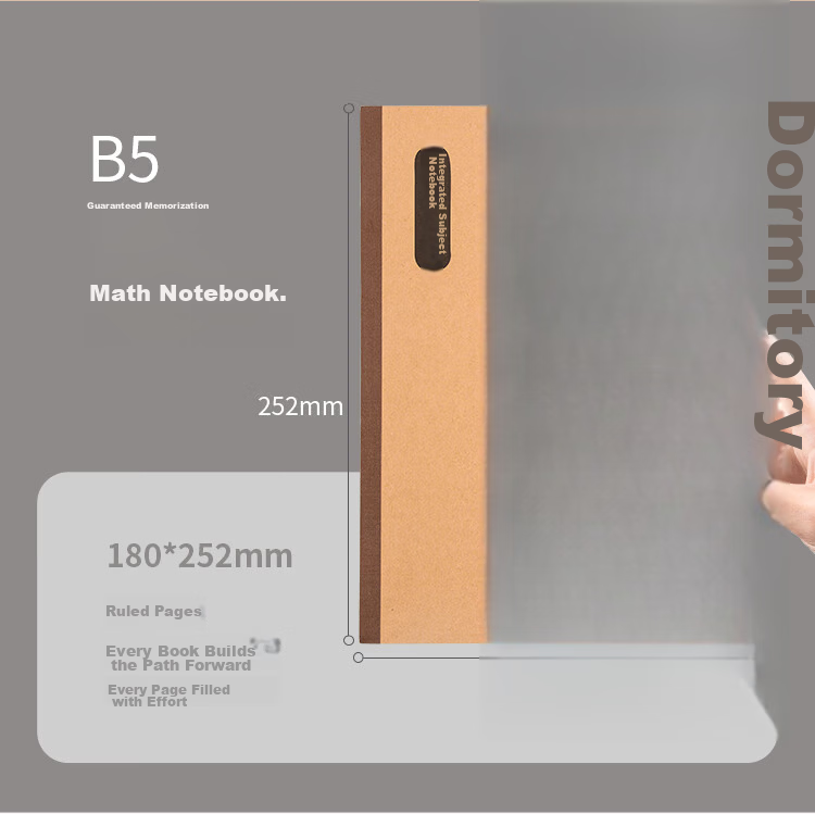 GuangBo B5 40 Sheets 80 Pages Student Subject Notebook Classroom Memo Notebook Error Correction Notebook Study Supplies Comprehensive Set of 4 FB61104 9