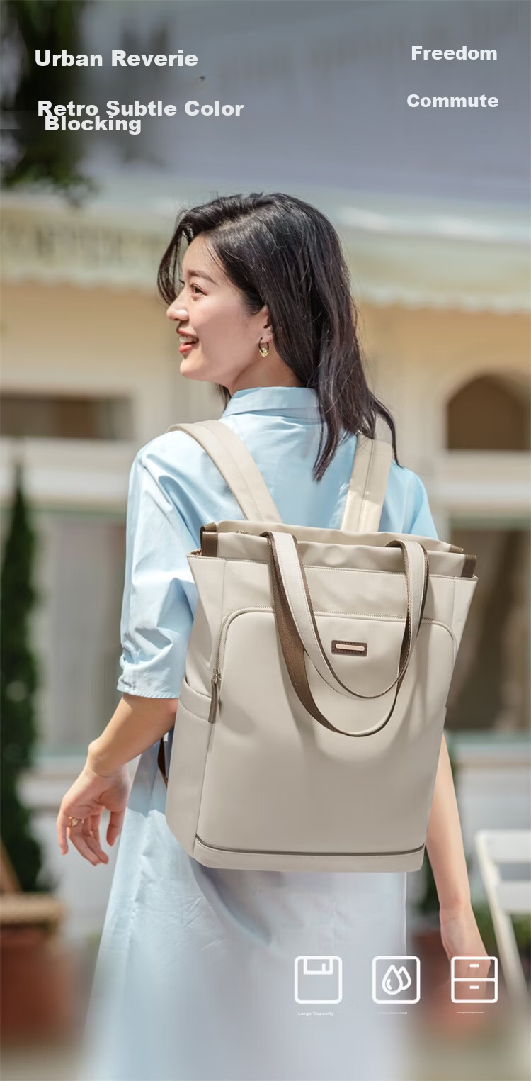 GOLF Women's Backpack 16-inch Laptop Bag Handheld Shoulder Tote Large Capacity Student Travel School Bag 2