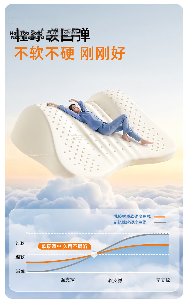 Rice Soup Natural Latex Car Headrest Lumbar Support Neck Pillow Cushion Car Seat Backrest Lumbar Pad 14