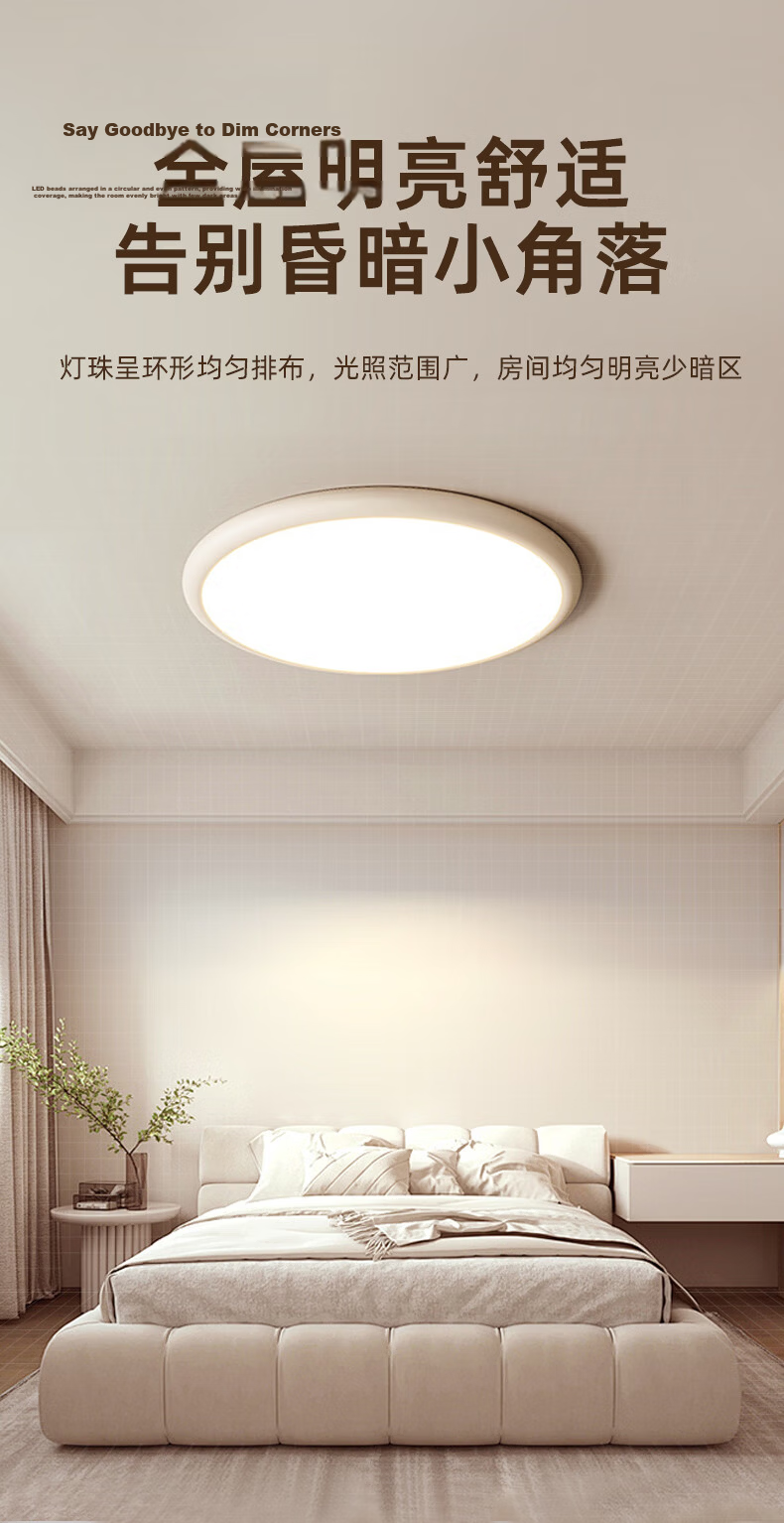 NVC LED Panel Ceiling Light Replacement Lamp Core Round Tube Strip SMD Light Board 18W White Light 6500K 3