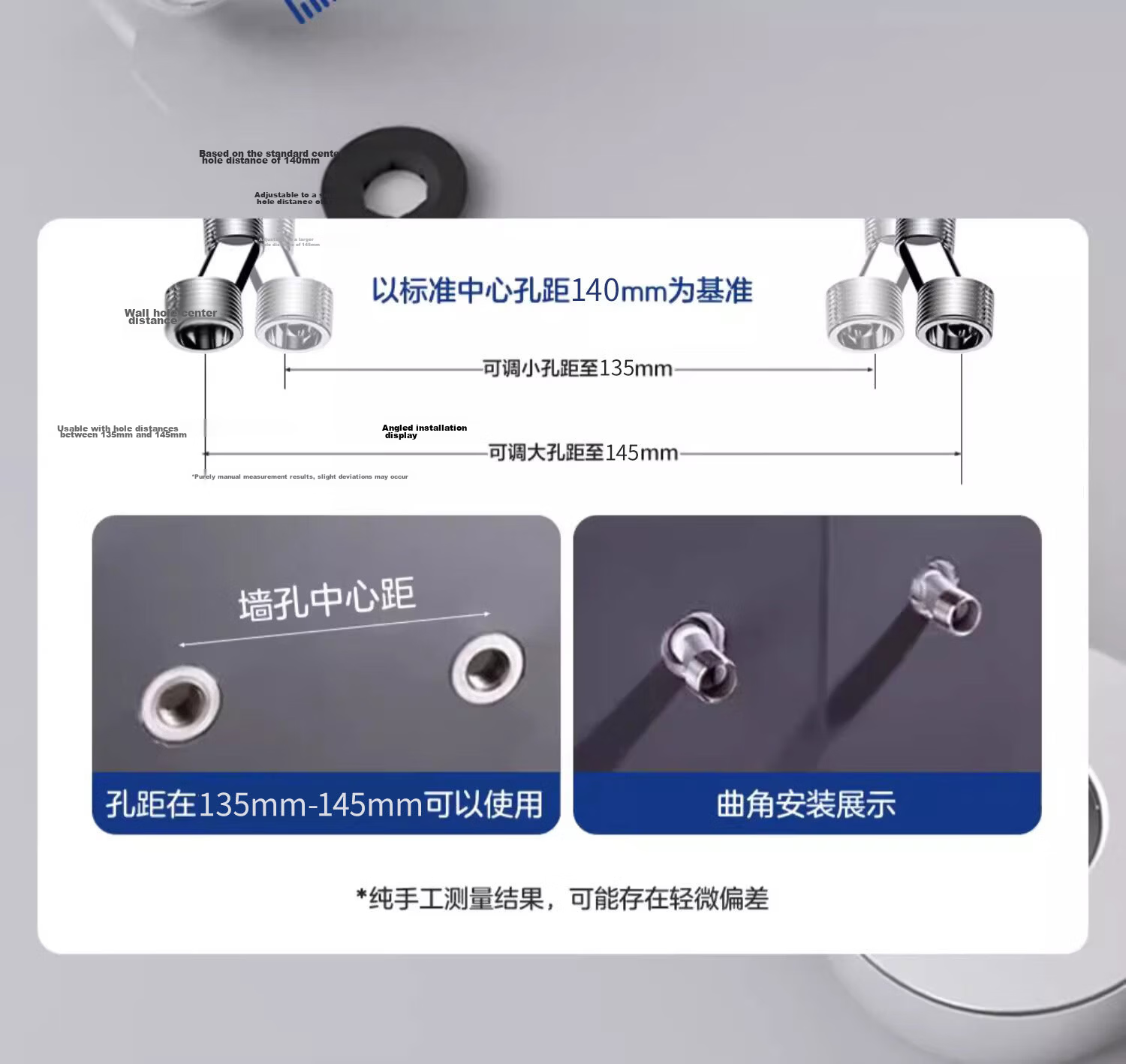 Jingshi Weideng Shower Faucet Set Bathroom Home Triple Boosting Mixer Valve Integrated Tap QX 9