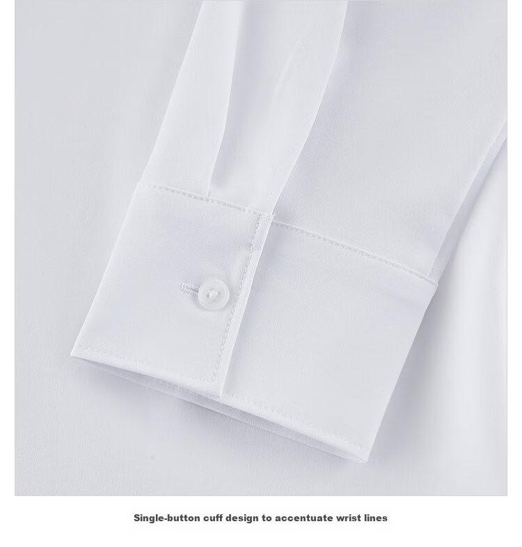 G2000 Women's 2026 Spring Summer Long Sleeve Shirt [Wrinkle-Free Quick-Dry / Comfortable Stretch / With Ribbon / Same Style as Mall] 34