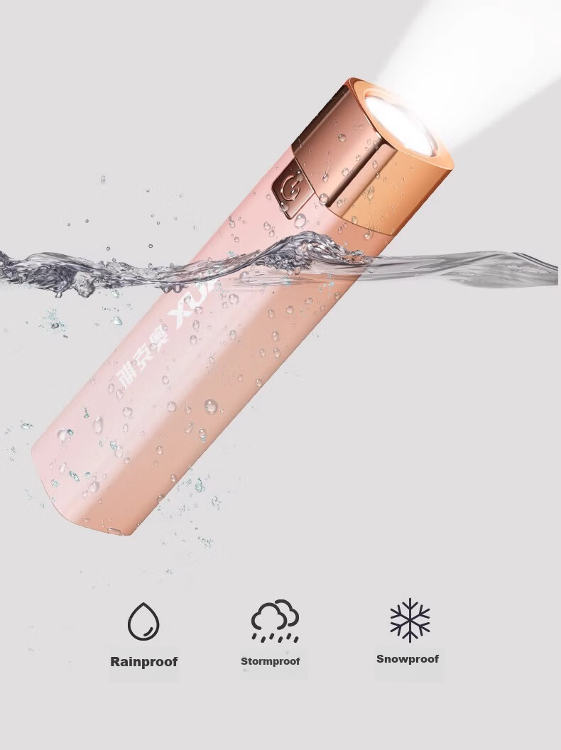 Aokesi High-Intensity Flashlight for Children, Rechargeable, Ultra-Bright, Compact, Portable, Mini, for Home And Outdoor Use, Long-Range, Student-Friendly LED Light 11
