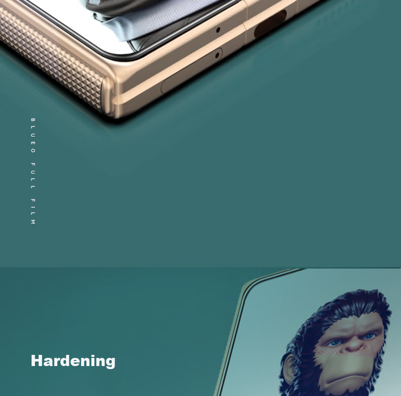 Mr. Blue Gorilla Honor Magic8 Pro Air Screen Protector Magic8ProAir Tempered Glass Film [Ultrasonic Fingerprint Unlock] HD Drop-Resistant Phone Protective Film 7