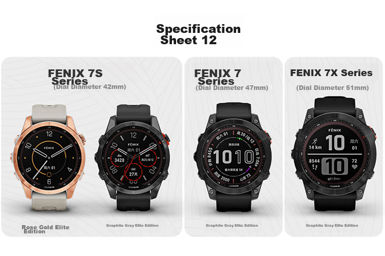 GARMIN Fenix 8 Black Edition - 47mm Outdoor Sports Watch with Heart Rate, Running, Cycling, Skiing 15