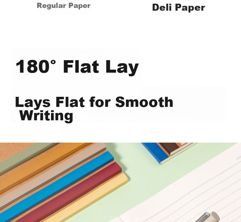 Deli English Homework Subject Notebook Bull Shield Wireless Binding 10-Pack (40 Sheets per Notebook) WB540-A 17