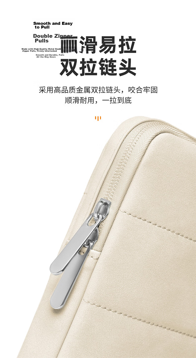 Milooky Slim Laptop Sleeve 16-inch Business Travel Compatible with Huawei Apple Lenovo 15.6-inch Laptop Bag 9