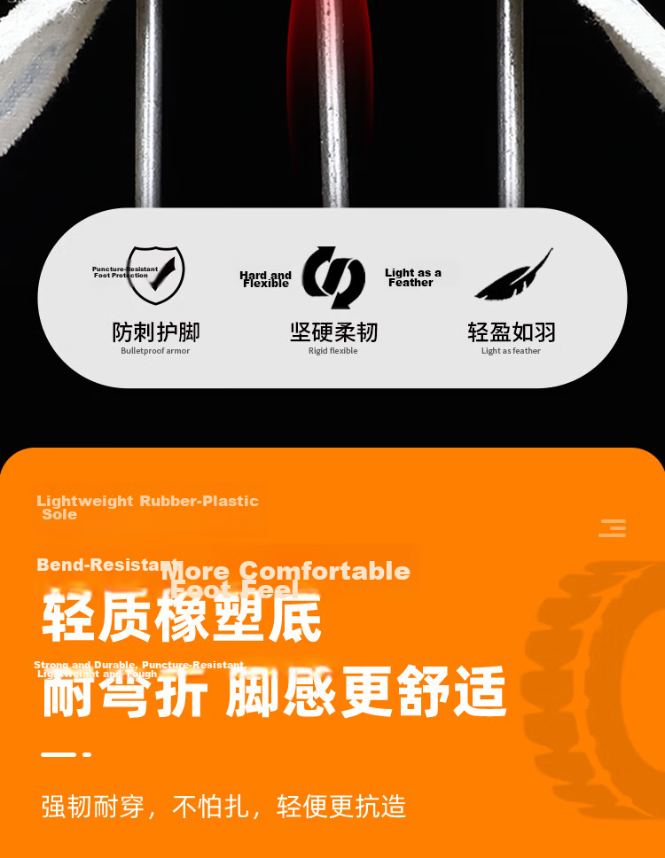 Jingtu Men's Electrical Work Safety Shoes Insulated 10KV Anti-Smash Anti-Puncture Comfortable Durable Work Safety Shoes 1109KV Size 42 10