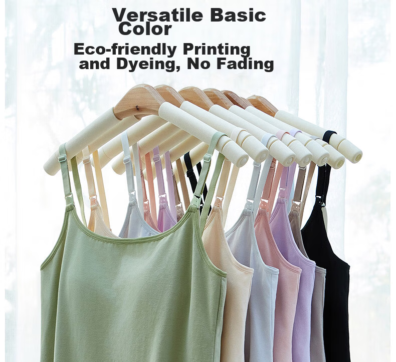 JOYNCLEON Nursing Vest Tank Top Pure Cotton Spring Summer Maternity Bra-Free Anti-Sagging with Chest Pads Skin XXL Jbr181400 25