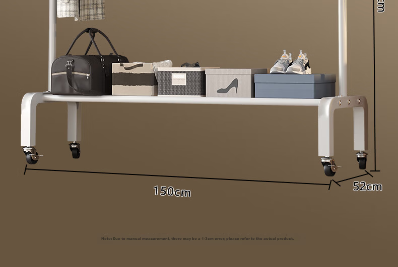 Nanye Floor Clothes Drying Rack Multifunctional Simple Home Bedroom Balcony Thickened Coat Hanger DGW-3B 22