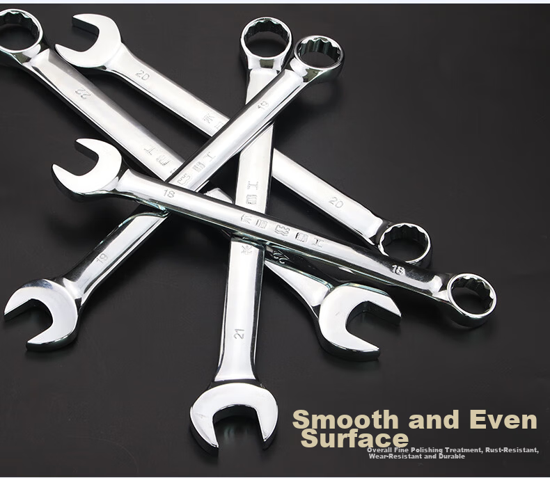 Great Wall Dual-Use Wrench Open-End and Box-End Wrench 17mm Industrial Auto Repair Tool 317117 15