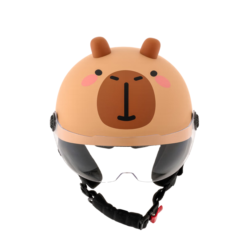 Ninebot 3C Certified Electric Scooter Helmet Kids Helmet Summer Helmet Four Seasons Universal Electric Bicycle Safety Helmet Kids Helmet Capybara