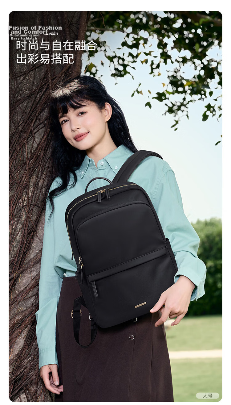 GOLF Women's 14/15 Inch Laptop Backpack Travel Business Briefcase Gift for Girlfriend 22