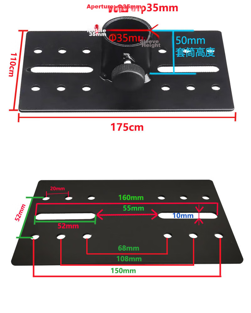 Shuledi SL-50k Speaker Bracket, Audio Support Stand, Speaker Hanger, Thickened And Reinforced Bracket, Single Support Weight 50 Kg, Wall-Mounted Expansion Bolts Included 7