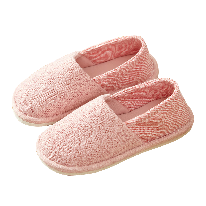 GUOLUOFEI Postpartum Shoes, Maternity Heel Covers, Spring And Summer Confinement Women's Slippers, Cotton Sandals for Pregnant Women, Pink, Size 42-43