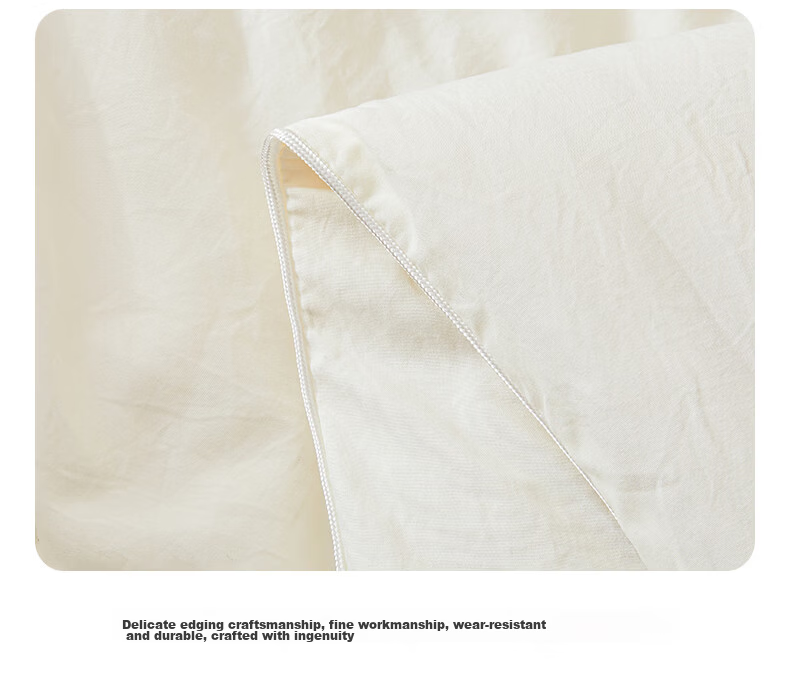 Hongdou A-Class Antibacterial Cotton Quilt Summer Cooling Quilt Thin Quilt Spring and Autumn Quilt 200x230cm 4 Jin White 14