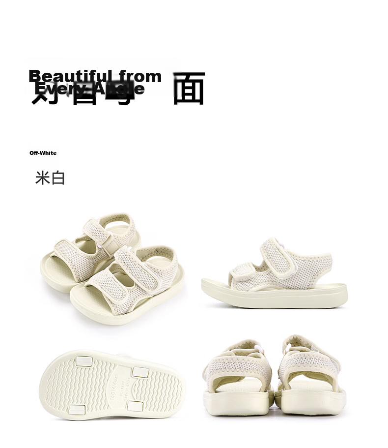 Cheerful Mario Kids Sandals Girls Summer 2026 New Baby Non-Slip Closed-Toe Toddler Boys Outdoor Beach Shoes 1-3 Years 11