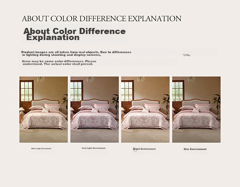 Mercury Home Textiles 100% Cotton Four-Piece Set Xinjiang Pure Cotton Printed Duvet Cover Pillowcase Antibacterial Class A Dormitory Bedroom Double 150cm×200cm 17