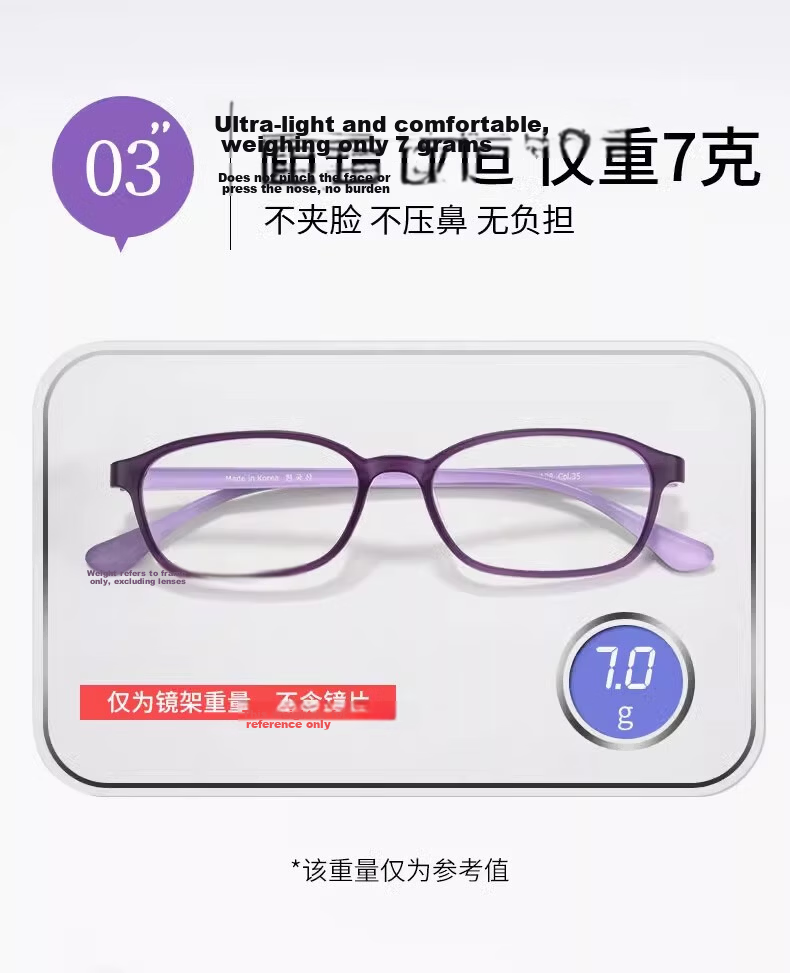 Chuangguo Japanese Women's Reading Glasses, Automatic Zoom, Imported, for Far, Middle And Near Vision, High-Definition, Anti-Blue Light, Anti-Aging, Youthful Appearance 20