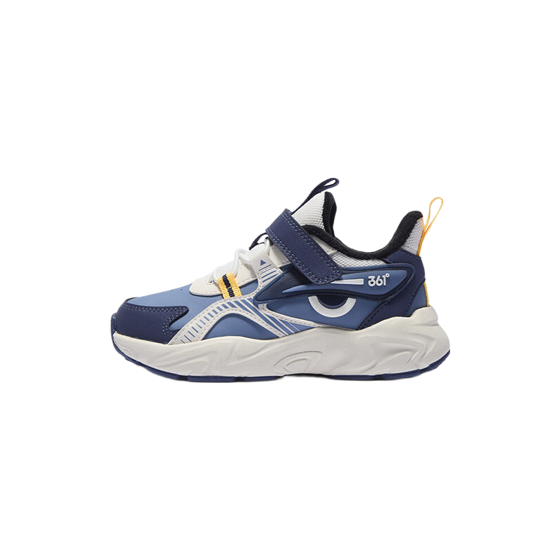 361° Kids Winter Cotton Shoes 25 Boys Toddler Fleece Lined Warm Durable Non-slip Shock Absorbing Sports Shoes Blue Size 31