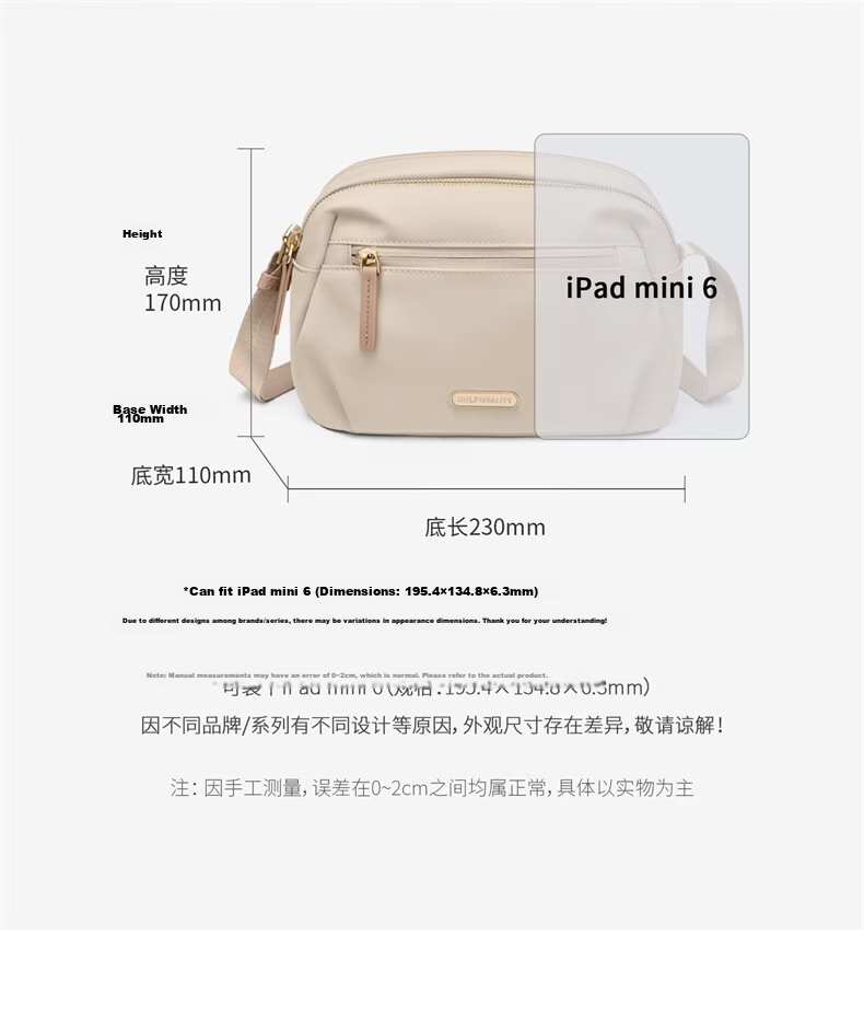 GOLF Women's Crossbody Bag Fashion Large Capacity Shoulder Bag Water-Resistant Phone Bag Birthday Gift for Women 14