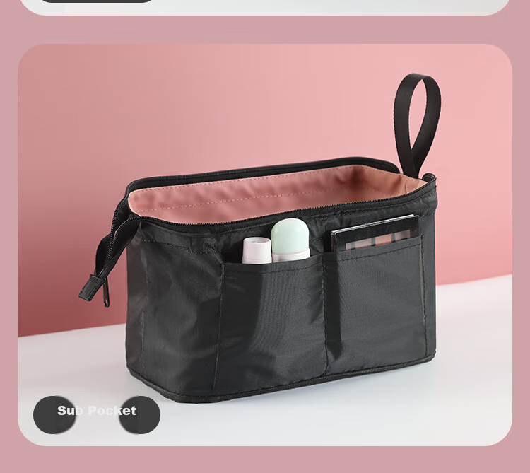 Lehuolvxing Portable Cosmetic Bag for Women, 2026 New Stylish Design, Large Capacity Toiletry And Skincare Organizer, High-End Storage Pouch 12