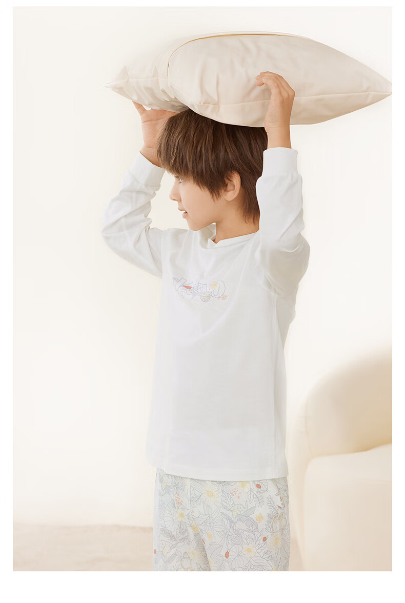 YEEHOO Children's Home Wear, Boys And Girls Underwear Set, Comfortable Pajamas, All-Season Style 19